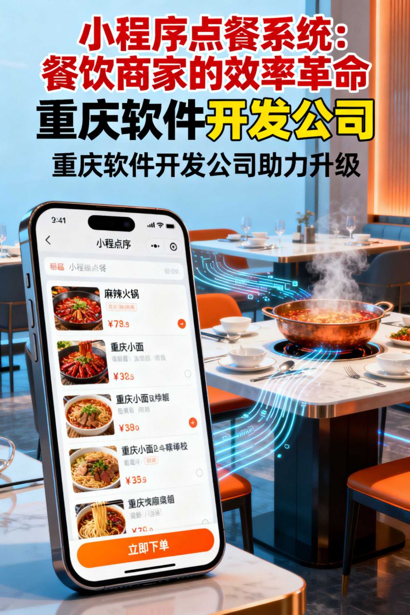 重慶軟件開發(fā)公司的小程序點餐系統(tǒng)界面